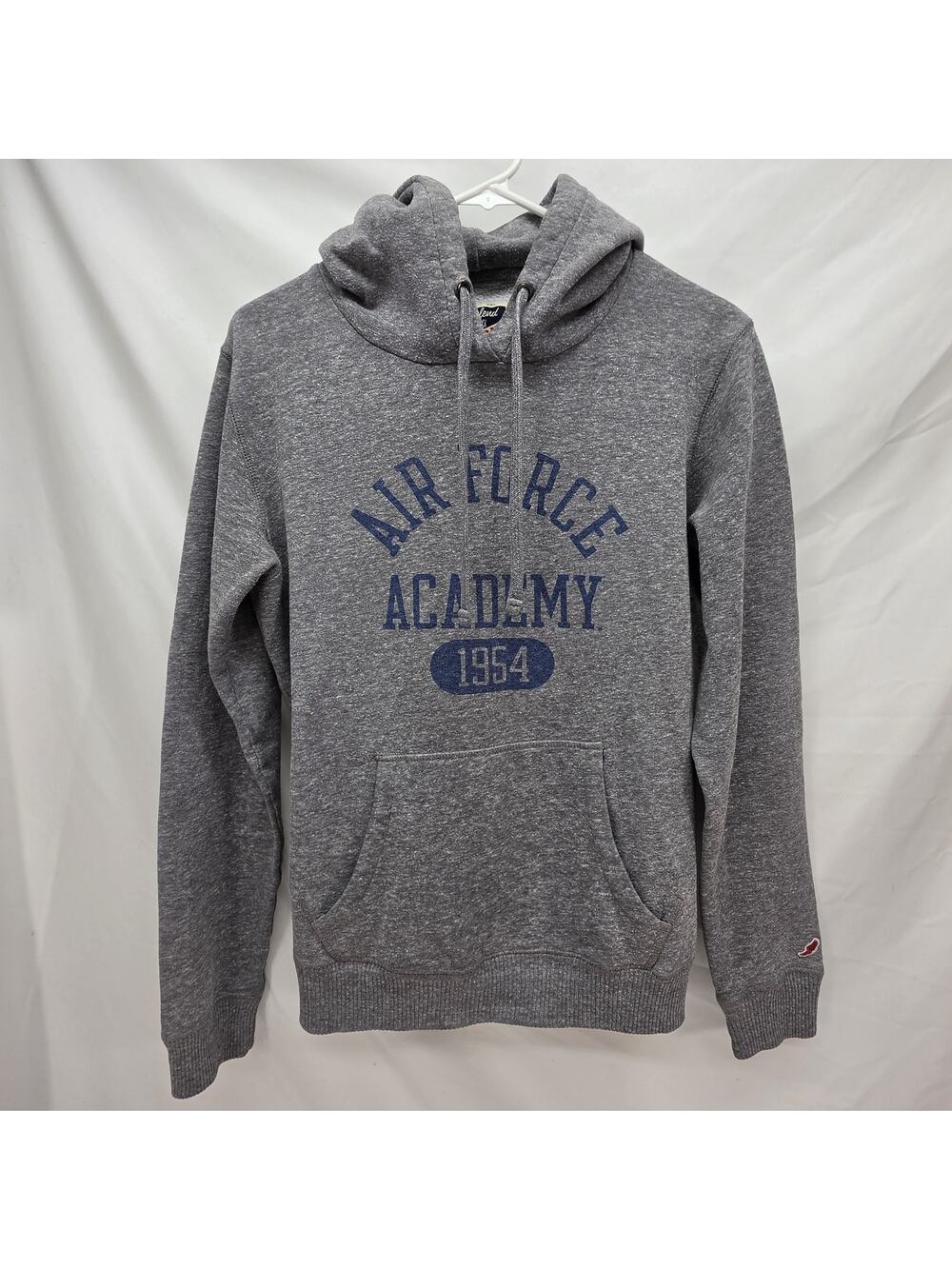 Air Force Academy Hoodie Mens Medium Gray Triblend Sweats League Pullover Fleece